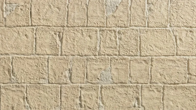 Ochre Carved Stone
