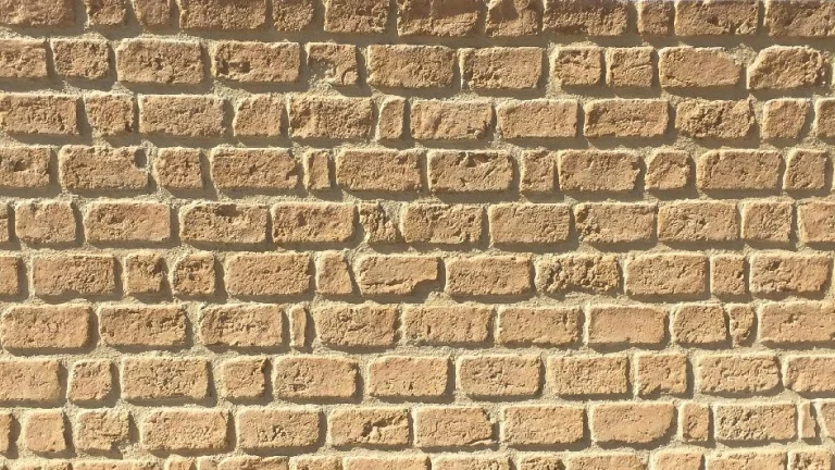 Panneau Pavé Massif Ocre